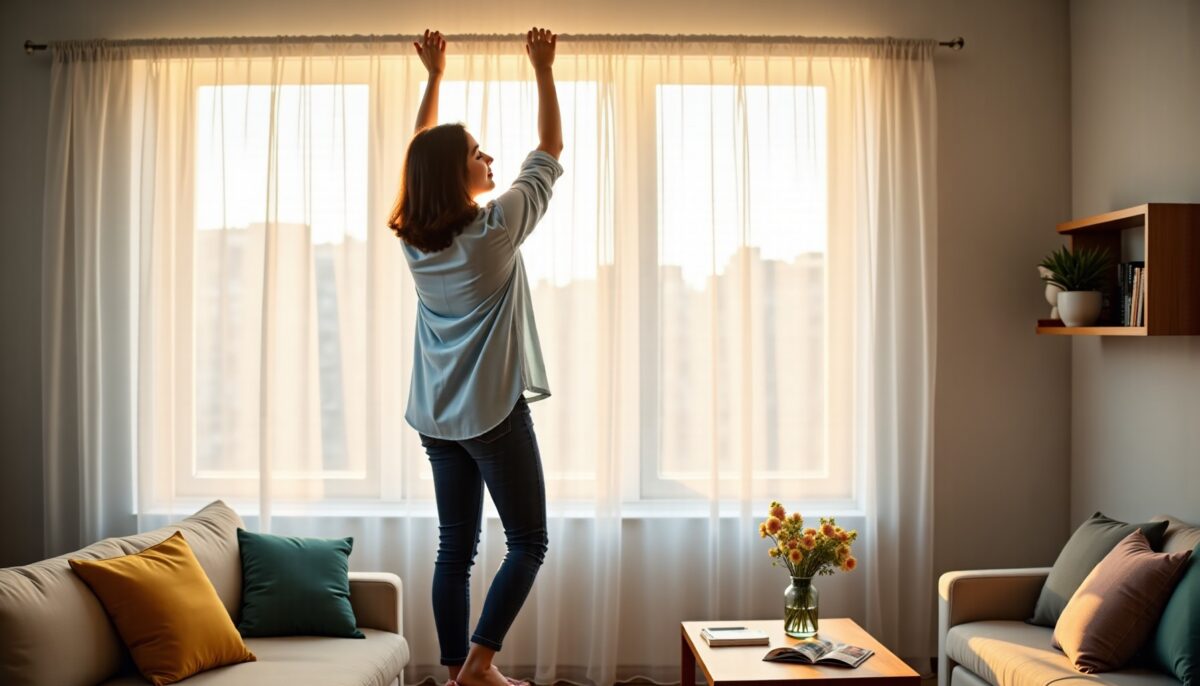 Poser un rideau sans percer : astuces simples pour une déco chic et pratique