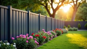 Le grillage rigide gris : allier élégance et sécurité pour sublimer votre jardin
