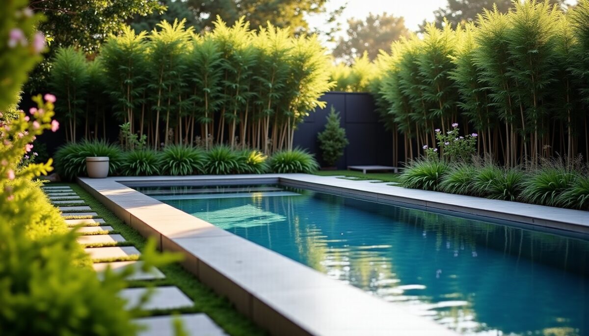 Réinventez votre jardin grâce à une piscine en acier au design raffiné