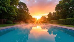 Quel est le temps nécessaire pour l'évaporation du chlore en piscine ? Délai et explications