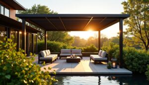Profitez de votre terrasse en toutes saisons grâce à une pergola bioclimatique