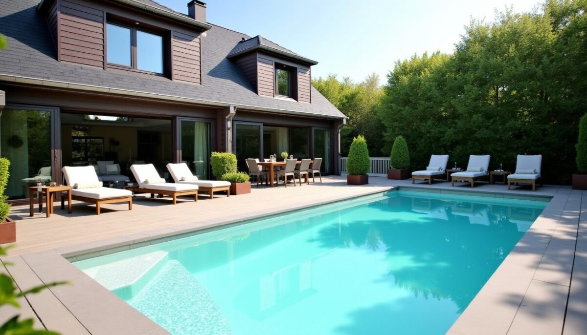 Valorisez votre espace extérieur grâce à une piscine sur-mesure parfaitement intégrée