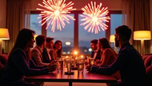 Illuminez vos soirées : le pouvoir magique des feux d’artifice d’intérieur