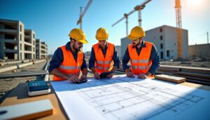 Comment calculer le volume de béton en m³ pour planchers, poutres et poteaux en béton armé