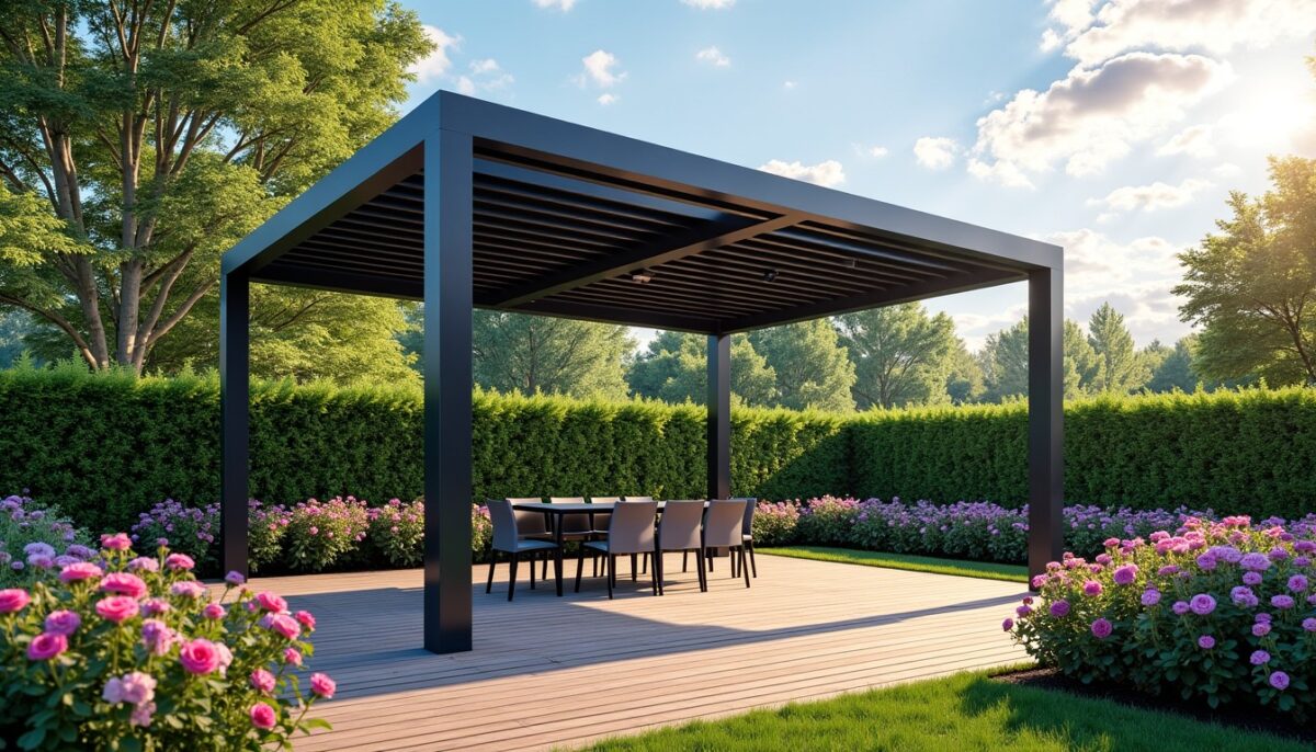 Les pergolas en aluminium : l’alliance parfaite entre durabilité et élégance pour votre maison