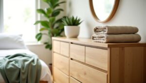 Aménagez intelligemment votre chambre grâce à une commode fonctionnelle